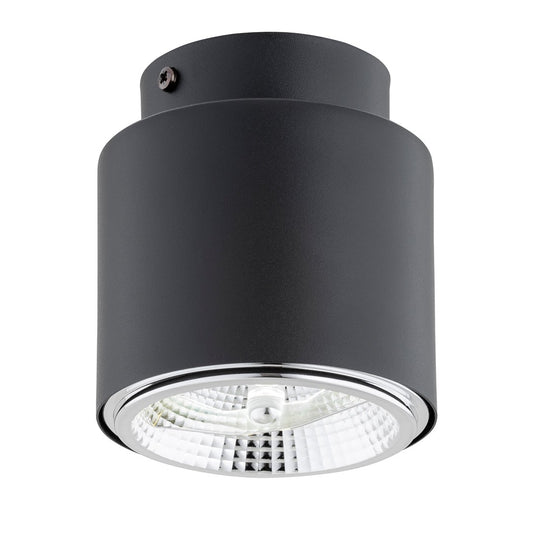 Nano 1 ceiling spotlight black