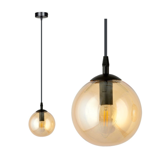 Cosmo 1 pendant light amber