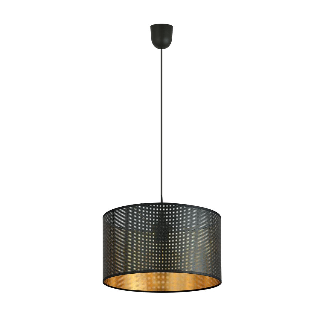 Aston 1 pendant light black/gold