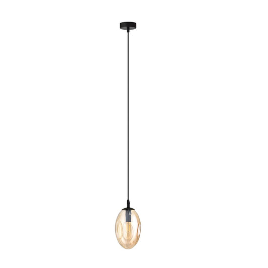Astral 1 pendant light amber