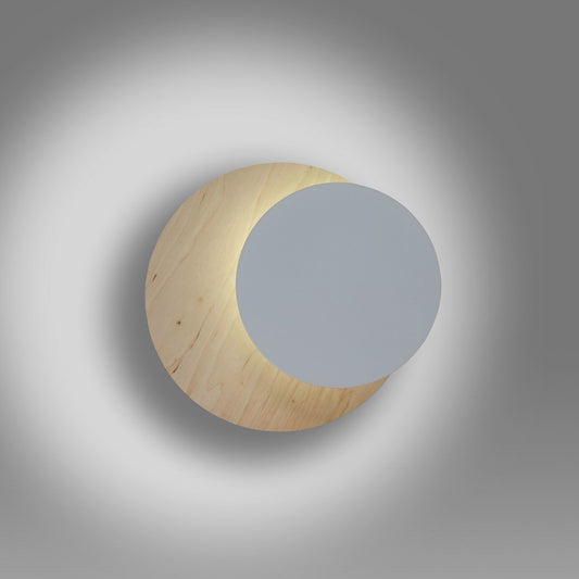 Circle 1b wall lamp white