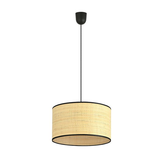 Aston 1 pendant light rattan
