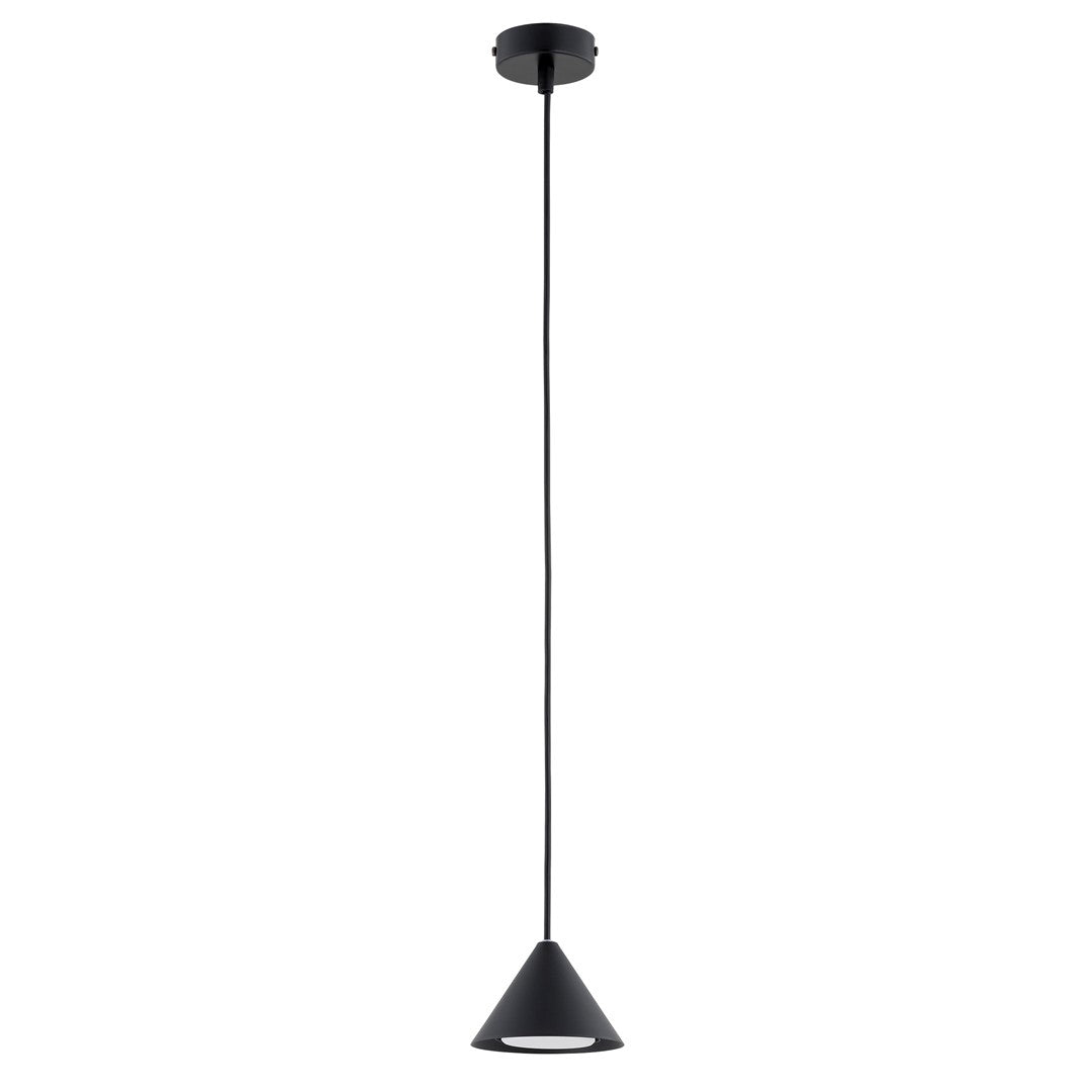 Elit 1 pendant light black