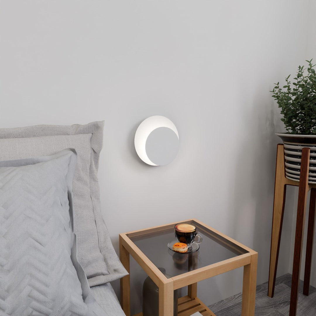 Circle 1c wall lamp white