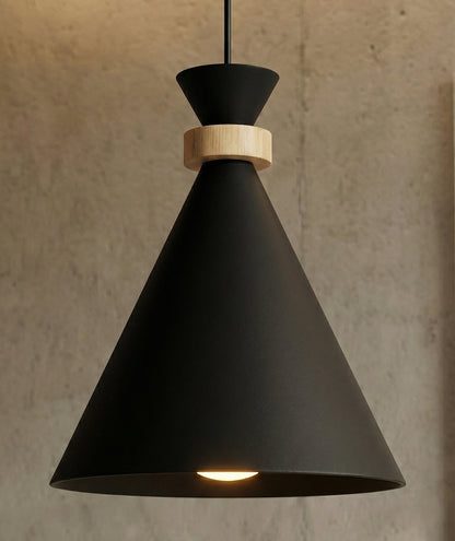 Zero 1 pendant light black