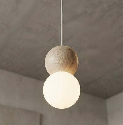 Loop 1 pendant light white