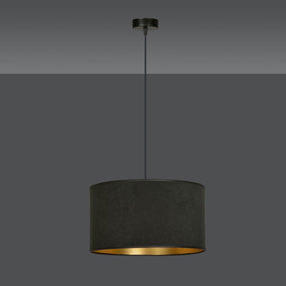 Hilde 1 pendant light black
