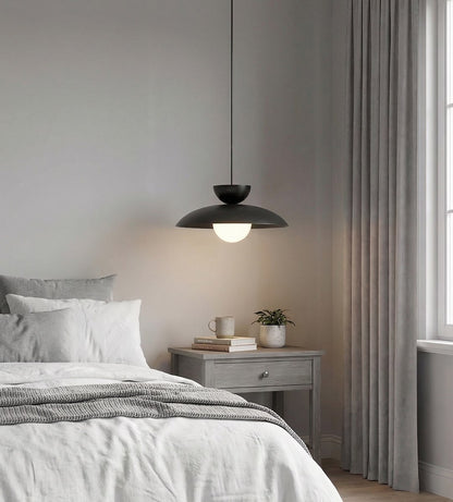 Mulan 1 pendant light black