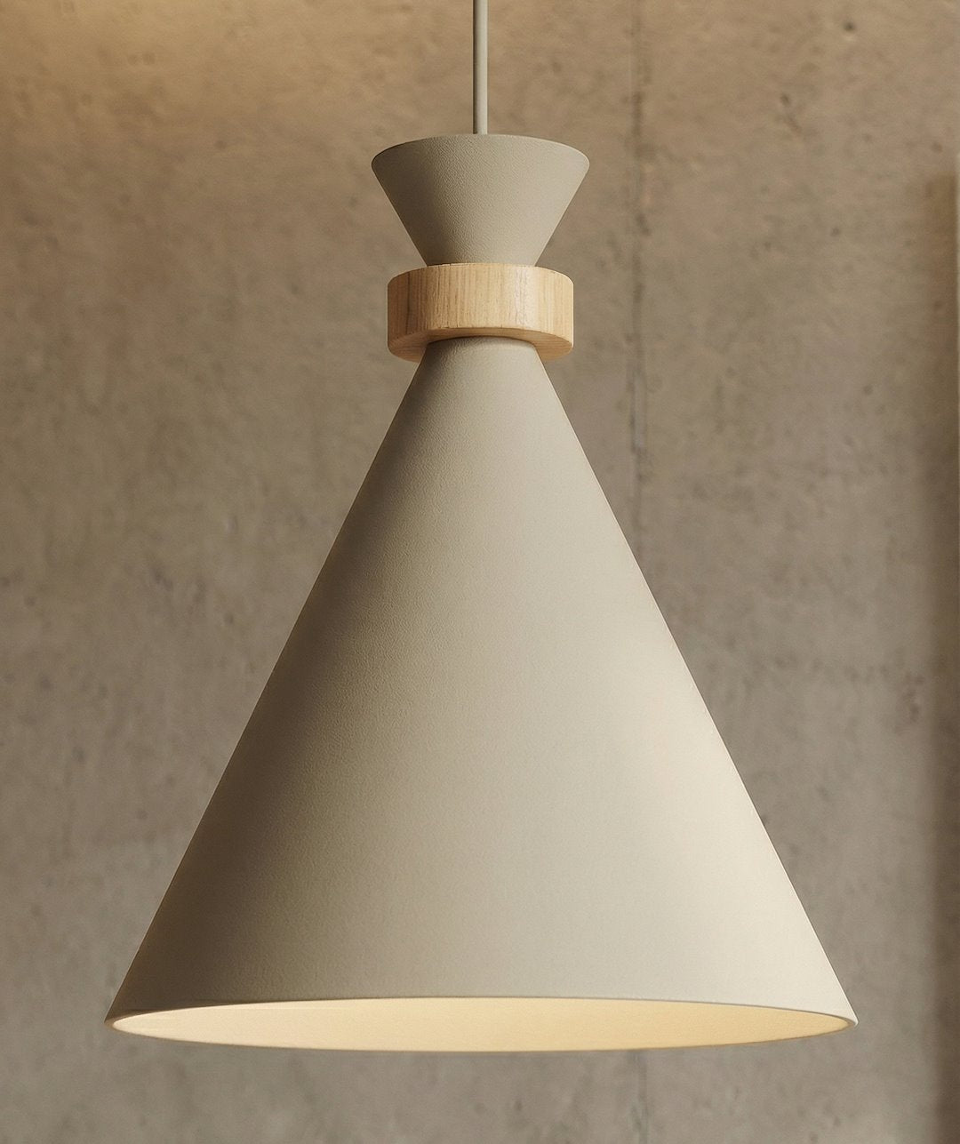 Zero 1 pendant light mocha