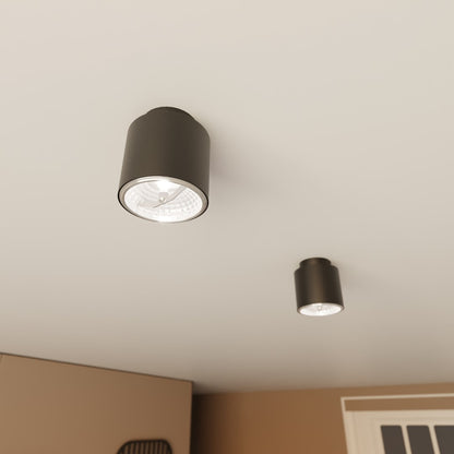 Nano 1 ceiling spotlight black