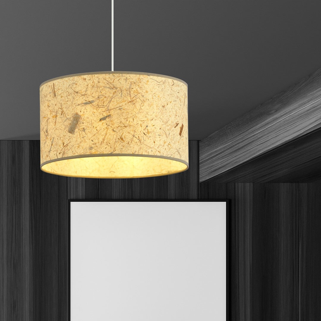 Aston 1 pendant light cork