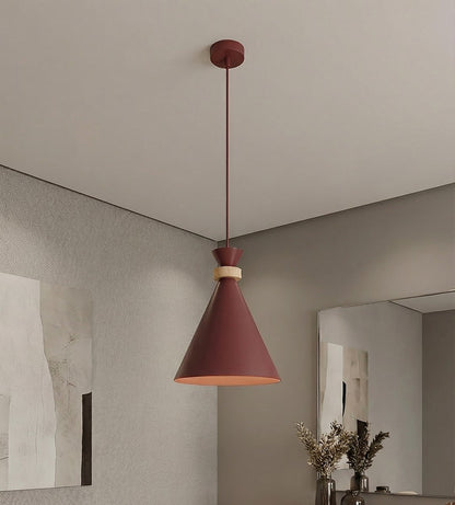 Zero 1 pendant light burgundy