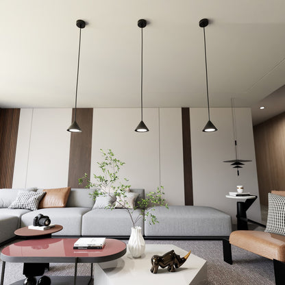 Elit 1 pendant light black