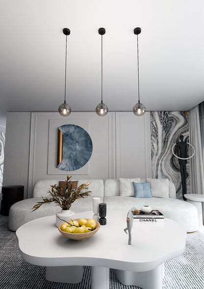 Cosmo 1 pendant light graphite