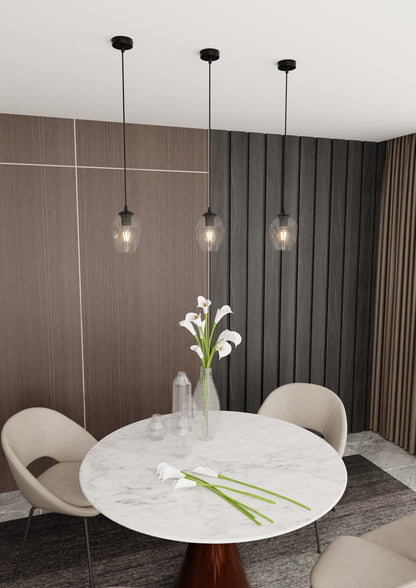 Istar 1 pendant light clear