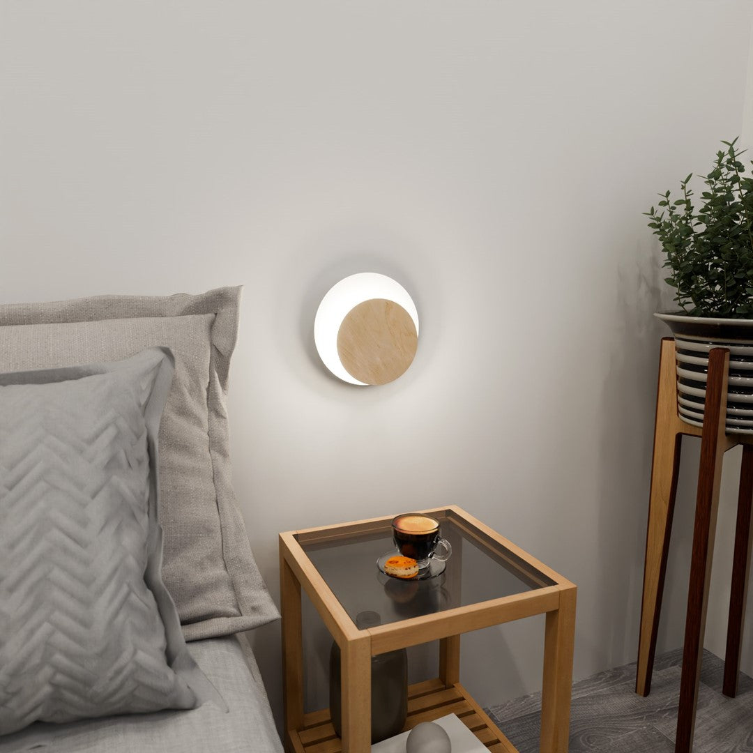 Circle 1a wall lamp white