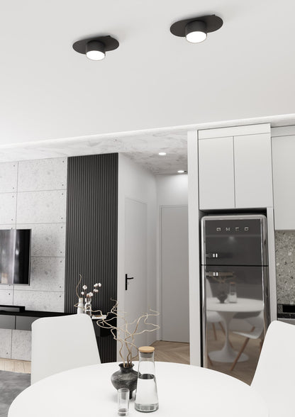 Stilo 1 ceiling lamp black