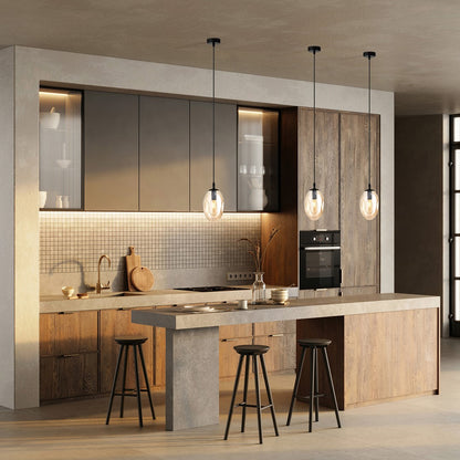 Astral 1 pendant light amber
