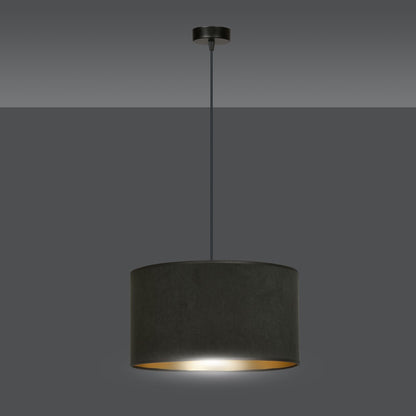 Hilde 1 pendant light black