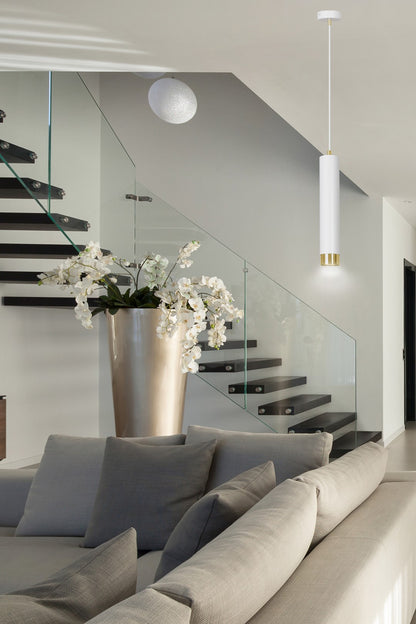 Kibo 1 pendant light white/gold