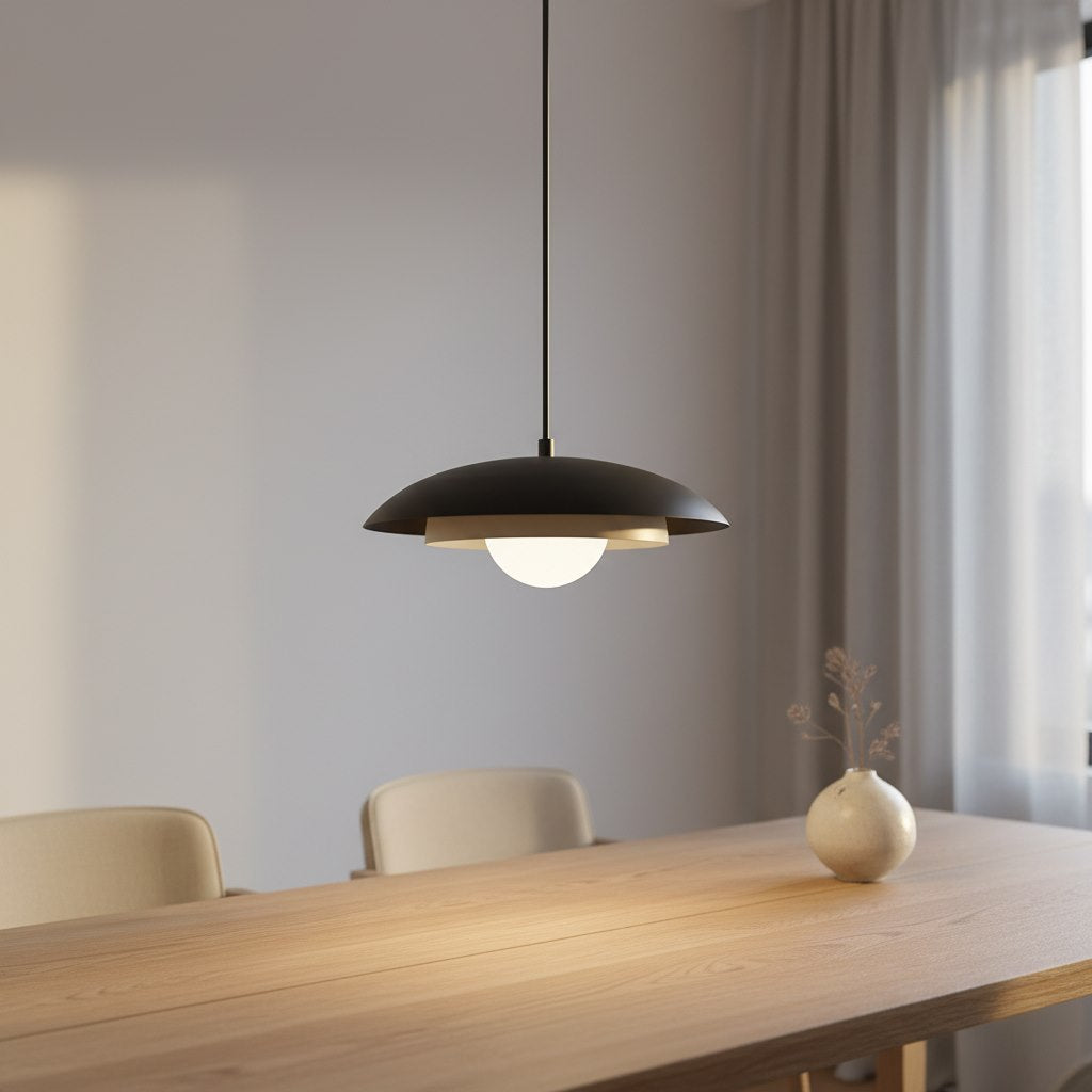Skin 1 pendant light black/mocha
