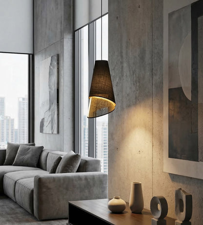 Moda 1 pendant light black/gold