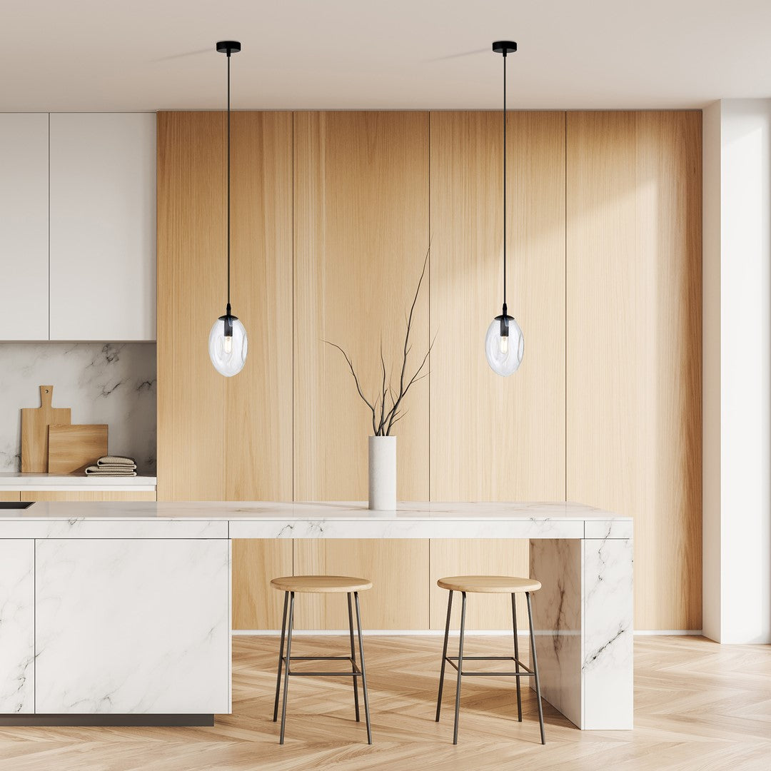 Astral 1 pendant light clear
