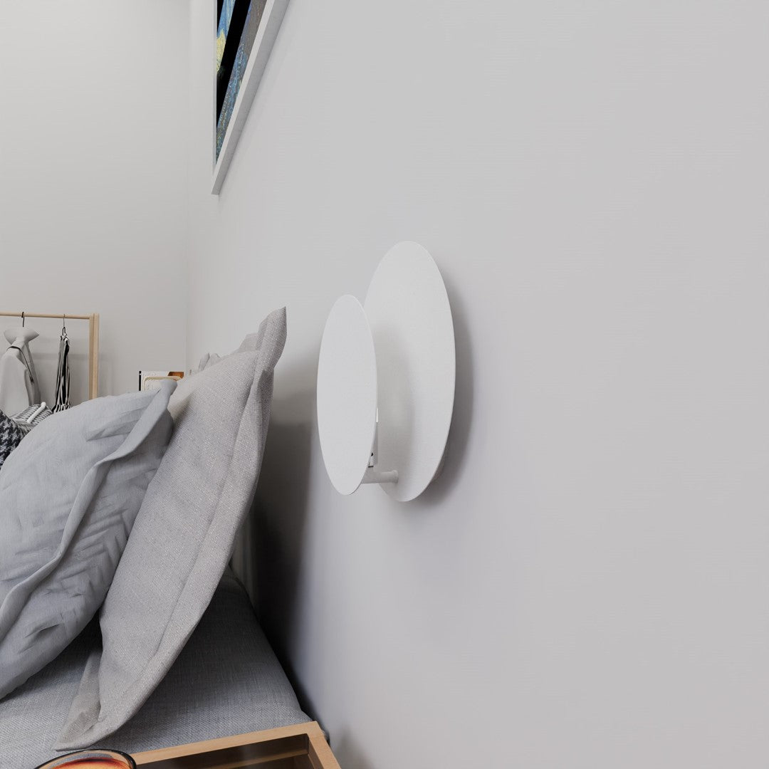 Circle 1c wall lamp white