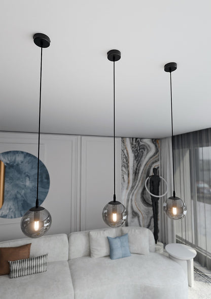Cosmo 1 pendant light graphite