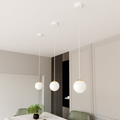 Royal 1 pendant light white