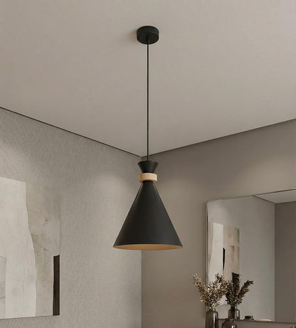 Zero 1 pendant light black