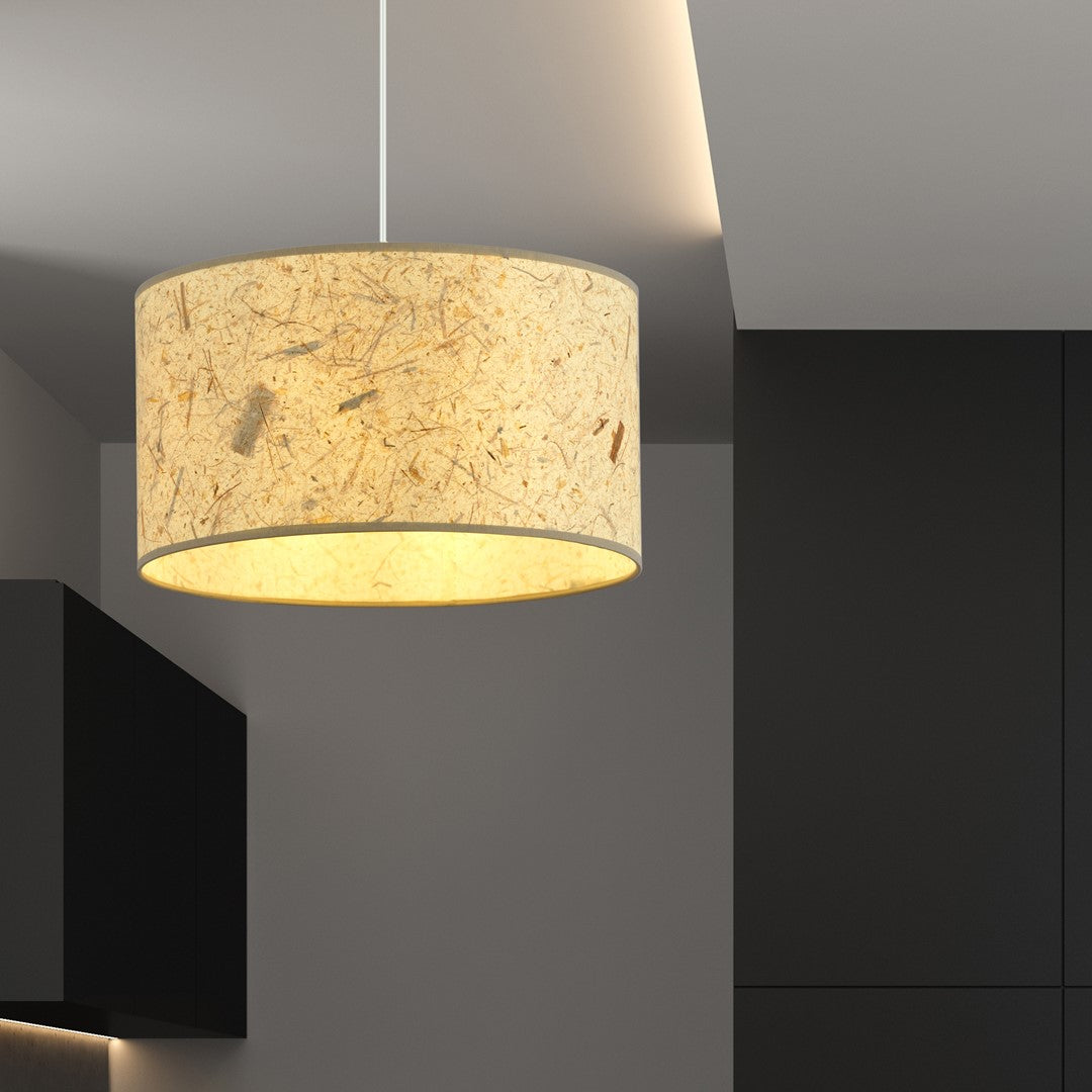 Aston 1 pendant light cork