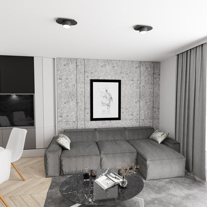 Stilo 1 ceiling lamp black