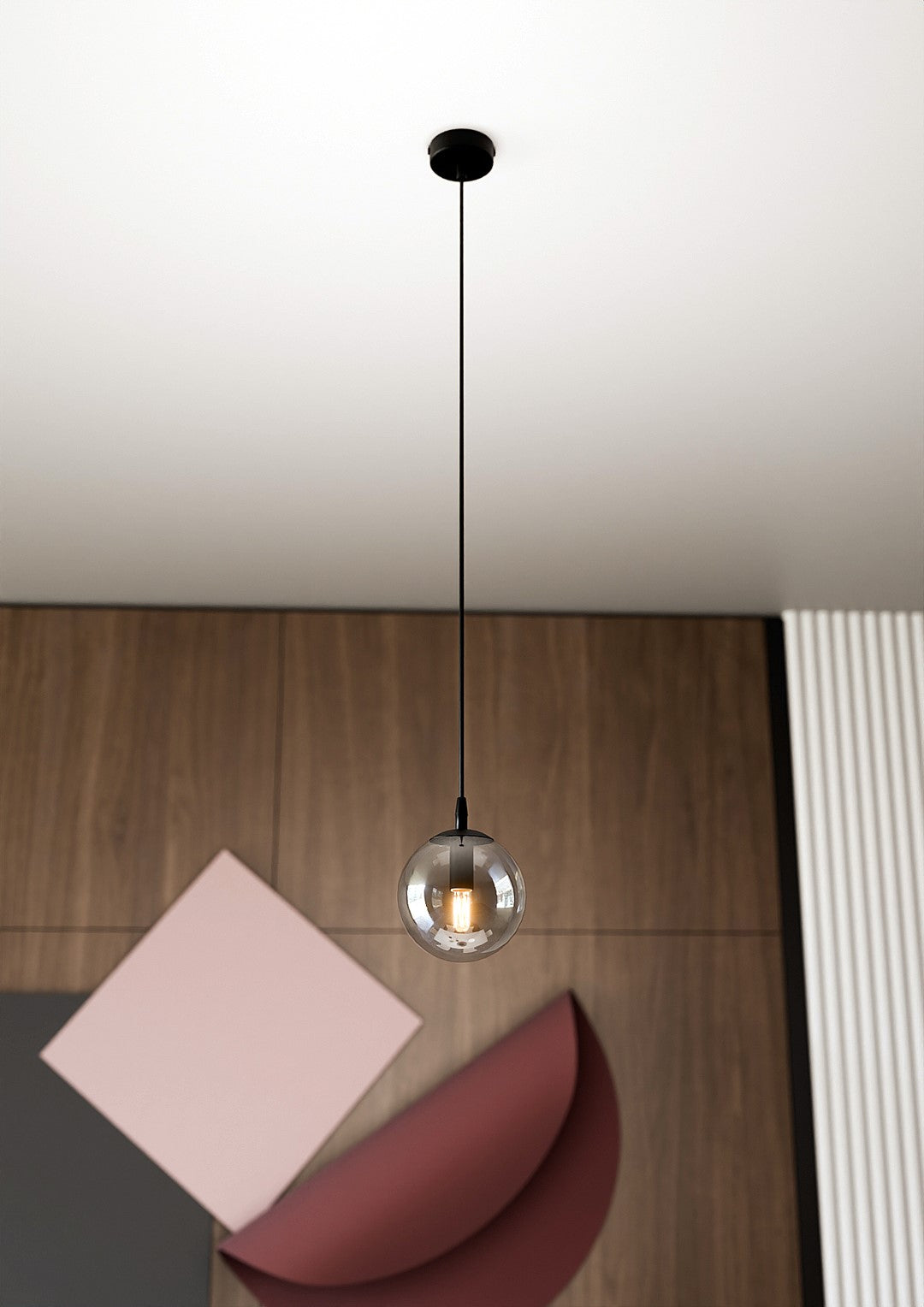 Cosmo 1 pendant light graphite