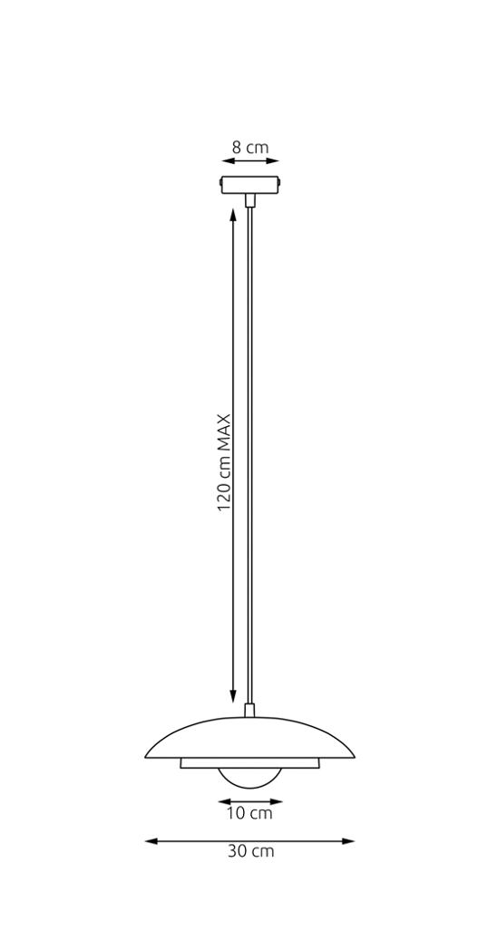 Skin 1 pendant light black