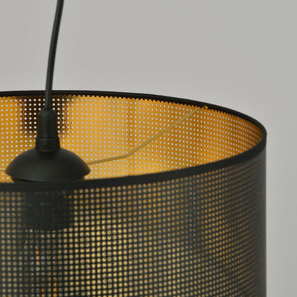 Aston 1 pendant light black/gold