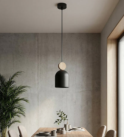 Mesi 1 pendant light black