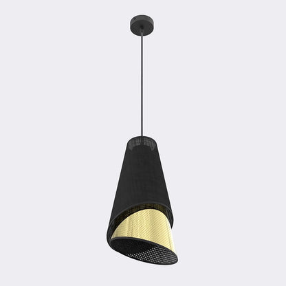 Moda 1 pendant light black/gold