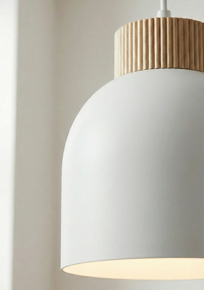 Vigo 1 pendant light white