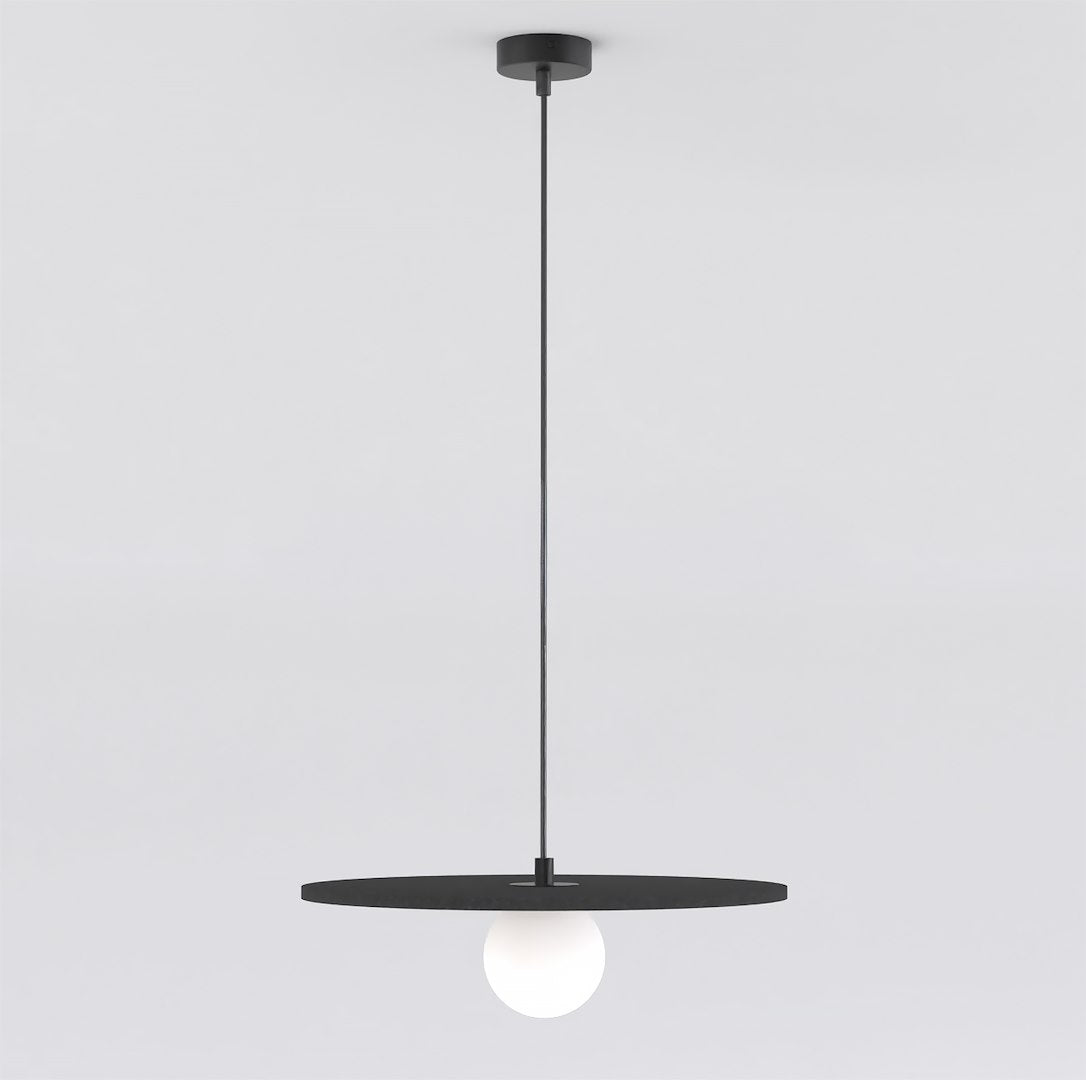 Calma 1 pendant light black