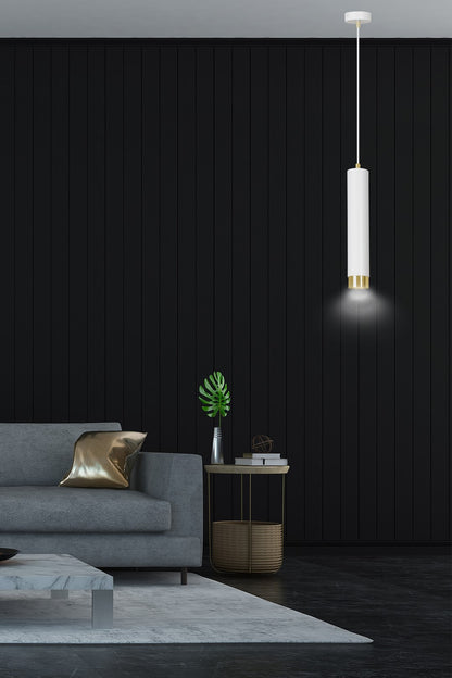 Kibo 1 pendant light white/gold