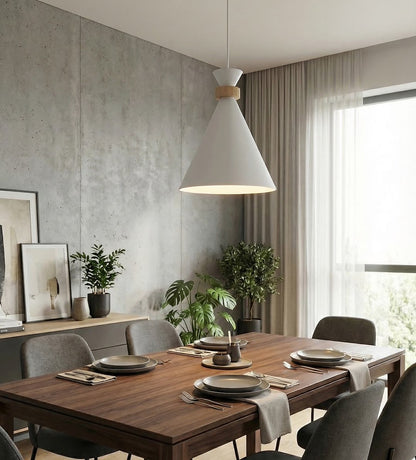 Zero 1 pendant light white