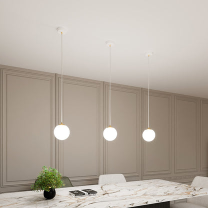 Royal 1 pendant light white