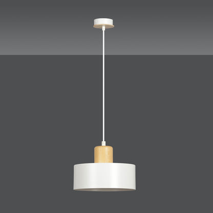 Torin 1 pendant light white