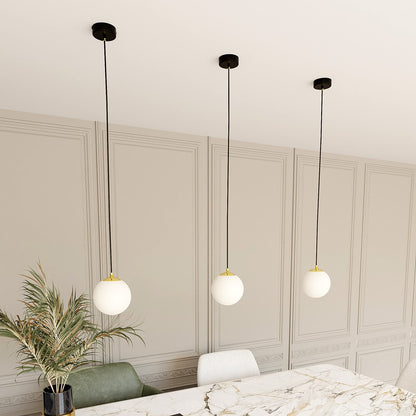 Royal 1 pendant light black