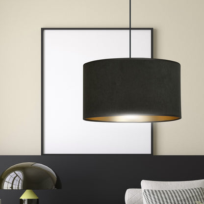 Hilde 1 pendant light black