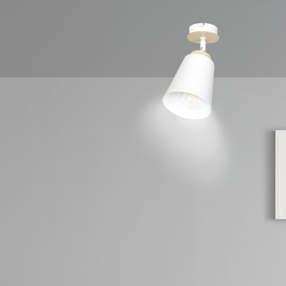 Atlas 1 ceiling spotlight white