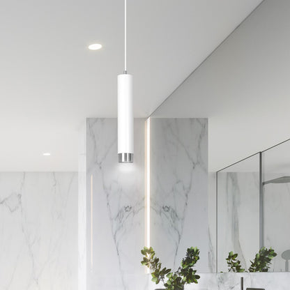 Kibo 1 pendant light white/chrome