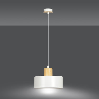 Torin 1 pendant light white