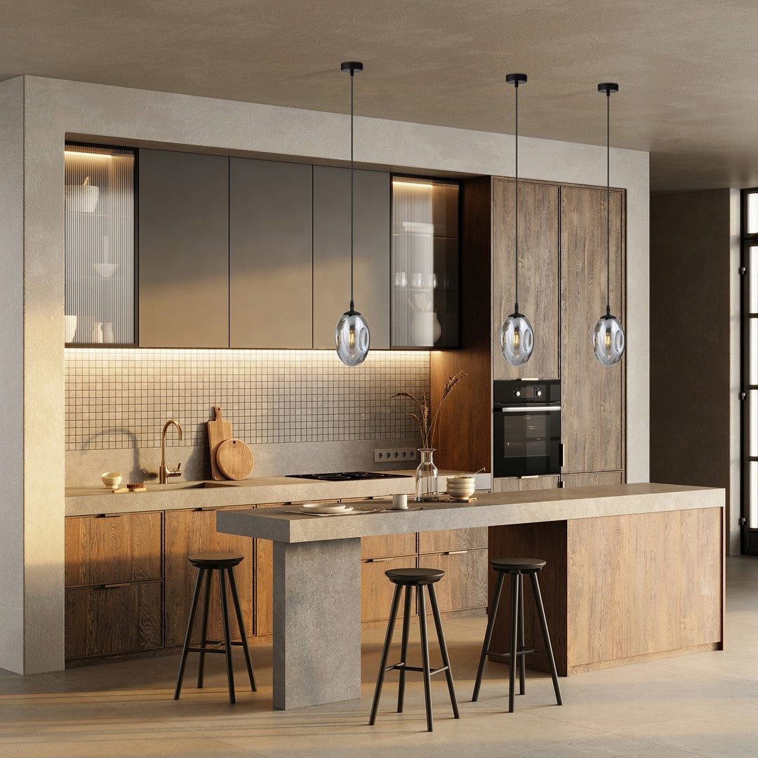 Astral 1 pendant light black/graphite